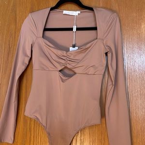 ASTR THE LABEL NUDE BODYSUIT SIZE SMALL GORGEOUS